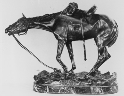 Stray Horse, 1906. Creator: Emile Drappier.