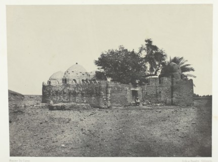Tombeau de Cidi-Abdellah-el-Marabout, Haute-Egypte, 1849/51, printed 1852. Creator: Maxime du Camp.