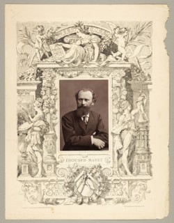 Édouard Manet (French painter, 1832-1883), 1865. Creator: Nadar.