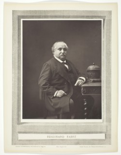 Ferdinand Fabre, 1853/76. Creator: Nadar.