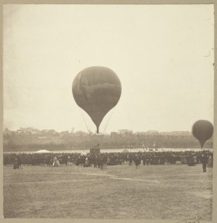 Le Geant, Champ de Mars, October 18, 1863, probably printed 1880/89. Creator: Nadar.