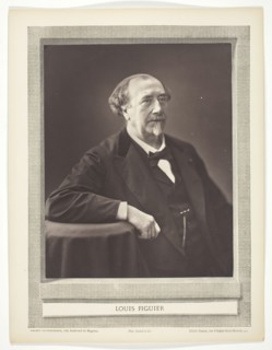 Louis Figuier, 1853/77. Creator: Nadar.