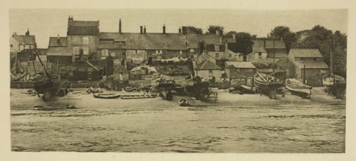 A Corner of old Yarmouth, 1887. Creator: Peter Henry Emerson.