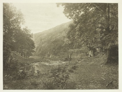 In Dove Dale, 1880s. Creator: Peter Henry Emerson.