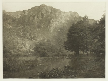 In Dove Dale, 1880s. Creator: Peter Henry Emerson.