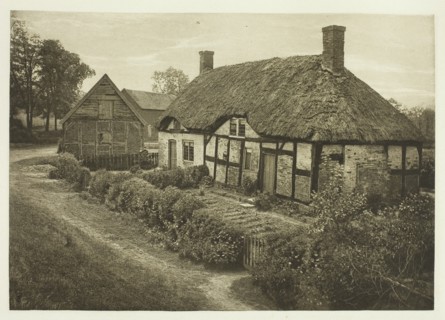 Izaak Walton's House at Shallowford, Staffordshire, 1888. Creator: Peter Henry Emerson.