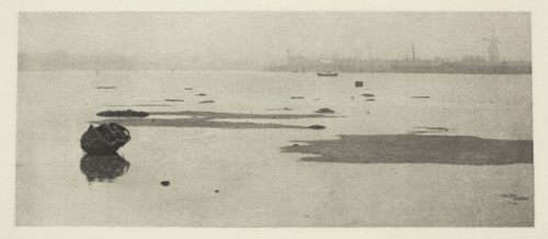 Low Water on Breydon, 1887. Creator: Peter Henry Emerson.