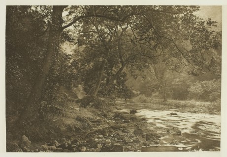 Near Reynard's Cave, Dove Dale, 1880s. Creator: Peter Henry Emerson.