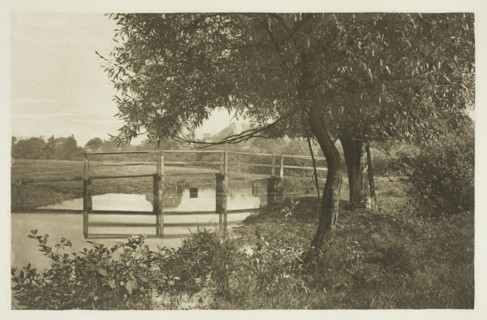On the "Sow," Near Walton's House at Shallowford, 1880s. Creator: Peter Henry Emerson.