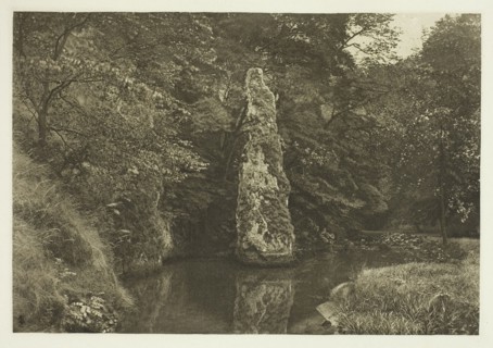 Pike Pool, Beresford Dale, 1880s. Creator: Peter Henry Emerson.