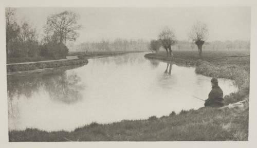 The Black Pool, Near Hoddesdon, 1880s. Creator: Peter Henry Emerson.