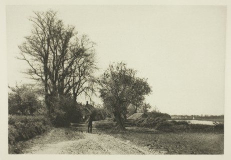 The Farm by the Broad (Norfolk), c. 1883/87, printed 1888. Creator: Peter Henry Emerson.