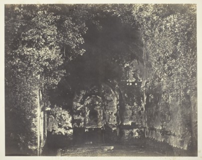The Grotto of Egeria, Rome, c. 1858. Creator: Robert MacPherson.