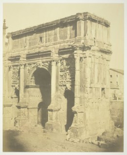 Arch of Septimius Severus, c. 1857. Creator: Robert MacPherson.