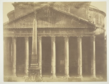 Pantheon, Rome, Italy. c. 1857. Creator: Robert MacPherson.
