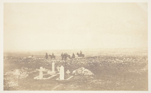 Cemetery, Cathcart's Hill, 1855. Creator: Roger Fenton.