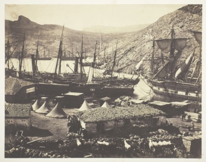 Cossack Bay, Balaklava, 1855. Creator: Roger Fenton.