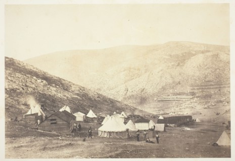 Encampment of the 71st Regiment, 1855. Creator: Roger Fenton.