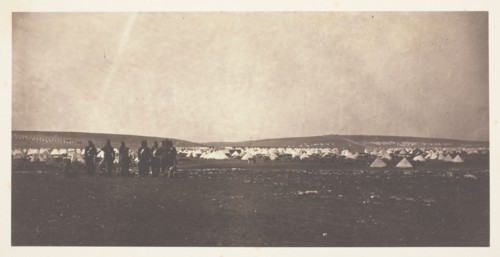 Picquet House, Cathcart's Hill, from General Bosquet's Quarters, 1855. Creator: Roger Fenton.