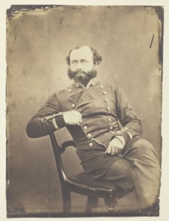 Sir Charles Ash Windham (1810-1970), General; taken at the Crimea, 1855. Creator: Roger Fenton.