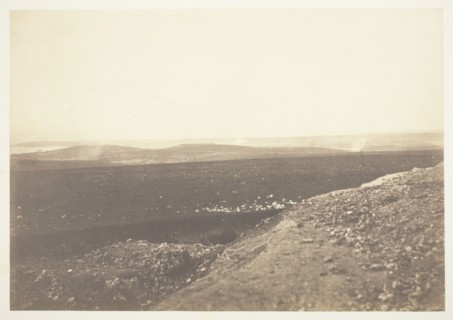 The Mamelon and Malakoff, from the Mortar Battery, 1855. Creator: Roger Fenton.