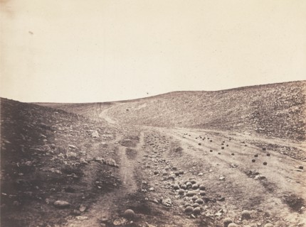 The Valley of the Shadow of Death, 1855. Creator: Roger Fenton.