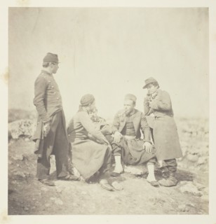 Zouaves, 1855. Creator: Roger Fenton.