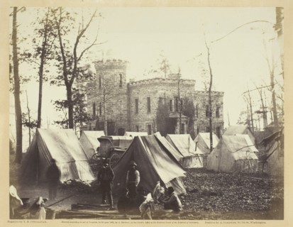 Castle Murray, Near Auburn, Virginia, November 1863. Creator: Alexander Gardner.