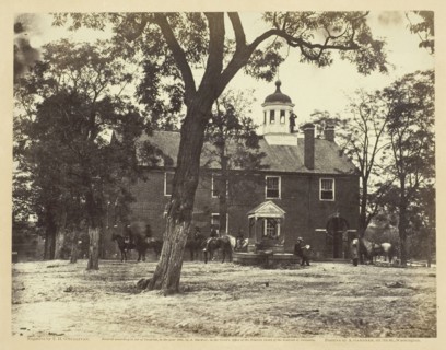 Fairfax Court-House, June 1863. Creator: Alexander Gardner.
