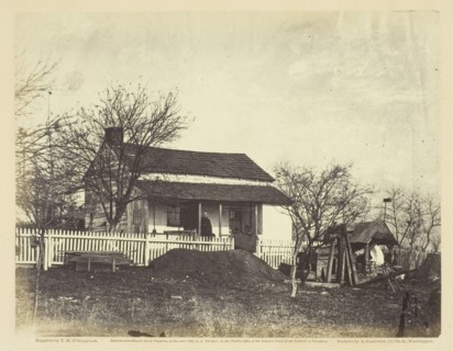 Head-Quarters Major General George G. Meade, July 1863. Creator: Alexander Gardner.