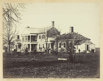 Lacey House, Falmouth, Virginia, December 1862. Creator: Alexander Gardner.