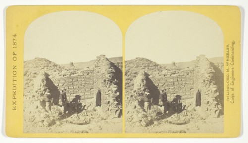 Characteristic ruin, of the Pueblo San Juan, New Mexico..., 1874. Creator: Tim O'Sullivan.