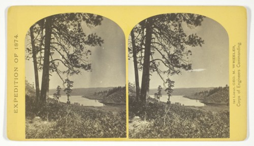 Lagunas Caballo, or Horse Lakes, 14 miles, N. W. from Tierra Amarilla, New Mexico..., 1874. Creator: Tim O'Sullivan.