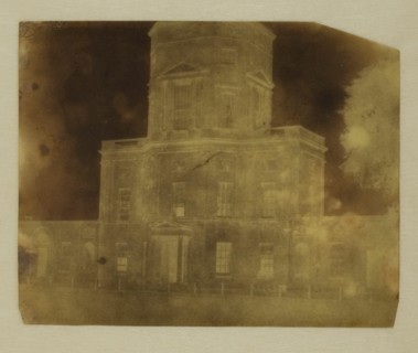 Base of Radcliffe Library, Oxford, July 29, 1842. Creator: William Henry Fox Talbot.