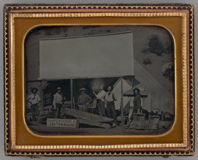 Untitled (Group of Carpenters), 1855. Creator: Unknown.