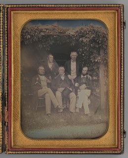 Untitled (Group Portrait of Five Men), 1850. Creator: Unknown.