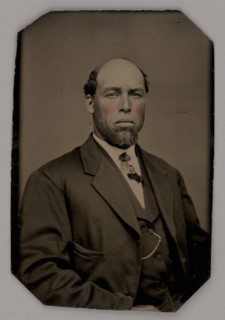 Untitled (Portrait of a Man), 1880. Creator: Unknown.