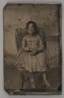 Untitled (Portrait of a Seated Girl), 1880. Creator: Unknown.