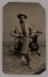 Untitled (Portrait of a Seated Man), 1880. Creator: Unknown.