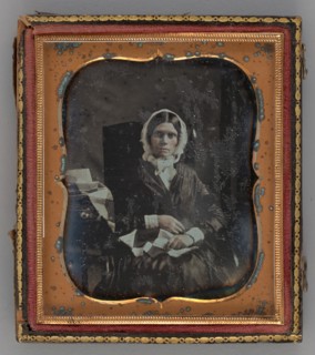 Untitled (Portrait of a Seated Woman), 1854. Creator: Unknown.