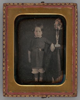 Untitled (Portrait of a Standing Boy), 1848. Creator: Unknown.