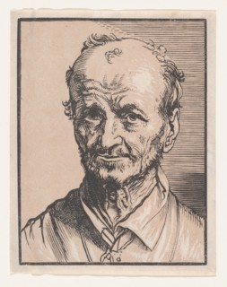 Bust of a Man, 17th century. Creator: Jan Lievens.