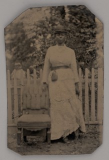 Untitled (Portrait of a Standing Woman), 1880. Creator: Unknown.