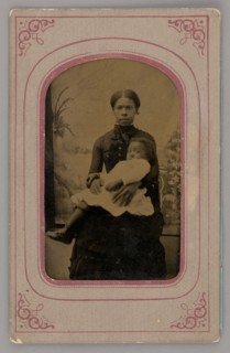 Untitled (Portrait of a Woman Holding a Baby), 1860s. Creator: Unknown.