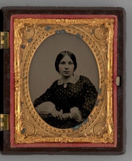 Untitled (Portrait of a Woman), 1865. Creator: Unknown.