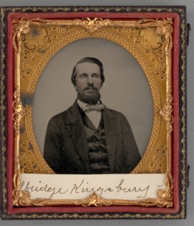 Untitled (Portrait of Albridge Kingsbury), 1862. Creator: Unknown.