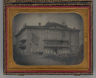 Untitled (Wyoming House Hotel, Scranton, PA), 1852. Creator: Unknown.