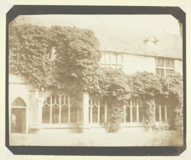 Cloisters of Lacock Abbey, c. 1841/44. Creator: William Henry Fox Talbot.