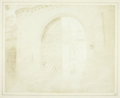 Entrance Gate, Abbotsford, 1844. Creator: William Henry Fox Talbot.