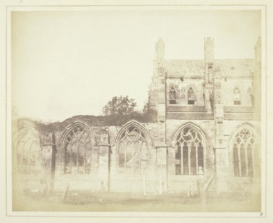 Melrose Abbey, 1844. Creator: William Henry Fox Talbot.